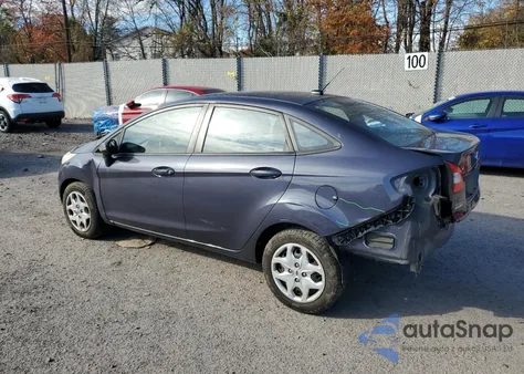 2013 Ford Fiesta Se from USA, damaged, VIN 3FADP4BJ8DM183084